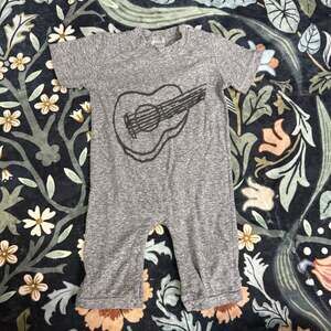Urban Smalls Guitar Romper 9-12 Months Baby Boy Girl One Piece Outfit